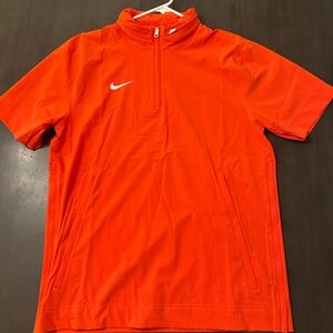 Nike Vibrant Orange Athletic Top
